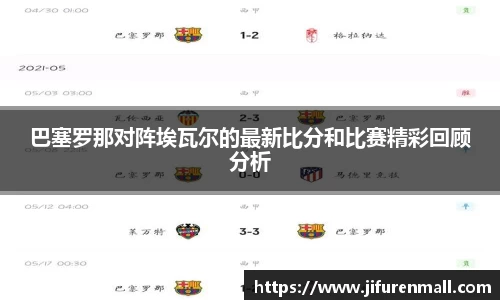 巴塞罗那对阵埃瓦尔的最新比分和比赛精彩回顾分析